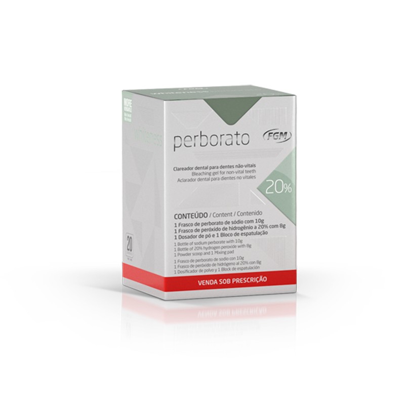 Clareador Dental Para Dentes Nao Vitais Whiteness Perborato Fgm Dentaltech