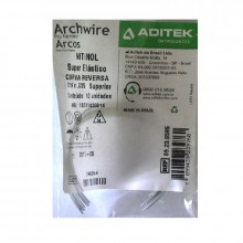 Arco Curva Reversa Nitinol Superior 019x025 - Aditek