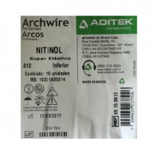 Arco Nitinol Inferior 012  09.15.0612 - f1- Aditek