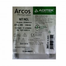 Arco Nitinol Inferior 021x025 - 09.15.0625 - (S1)  Aditek