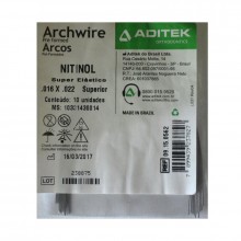 Arco Nitinol Superior 016x022 09.15.0562 - f1 - Aditek
