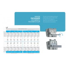 Bráquete autoligado passivo Damon Low torque Tellus EX slot 022 -  22 - Eurodonto