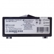 Kit de Bráquetes Estético Cerâmico MBT Translux slot 022 - 05.03.0890 - Aditek