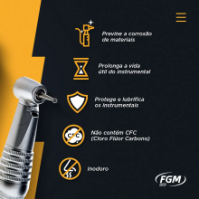 Óleo Lubrificante de Peça de Mão - FGM