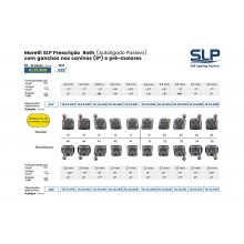 Bráquete autoligado passivo Roth  SLP slot 022 - 21 - 10.13.002 - Morelli